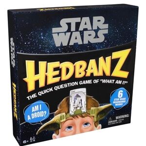 Star Wars Hedbanz Trivia Game board